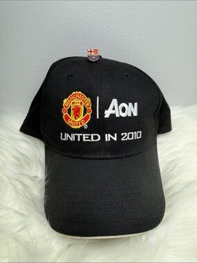 NWOT Manchester United x AON United in 2010 Unisex Embroidered Logo Hat